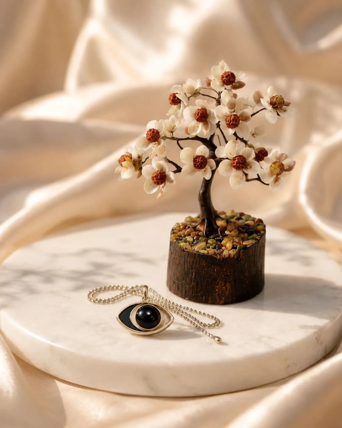 aghori locket and gomti rudraksha tree - Authentic AstroJi Spiritual Product