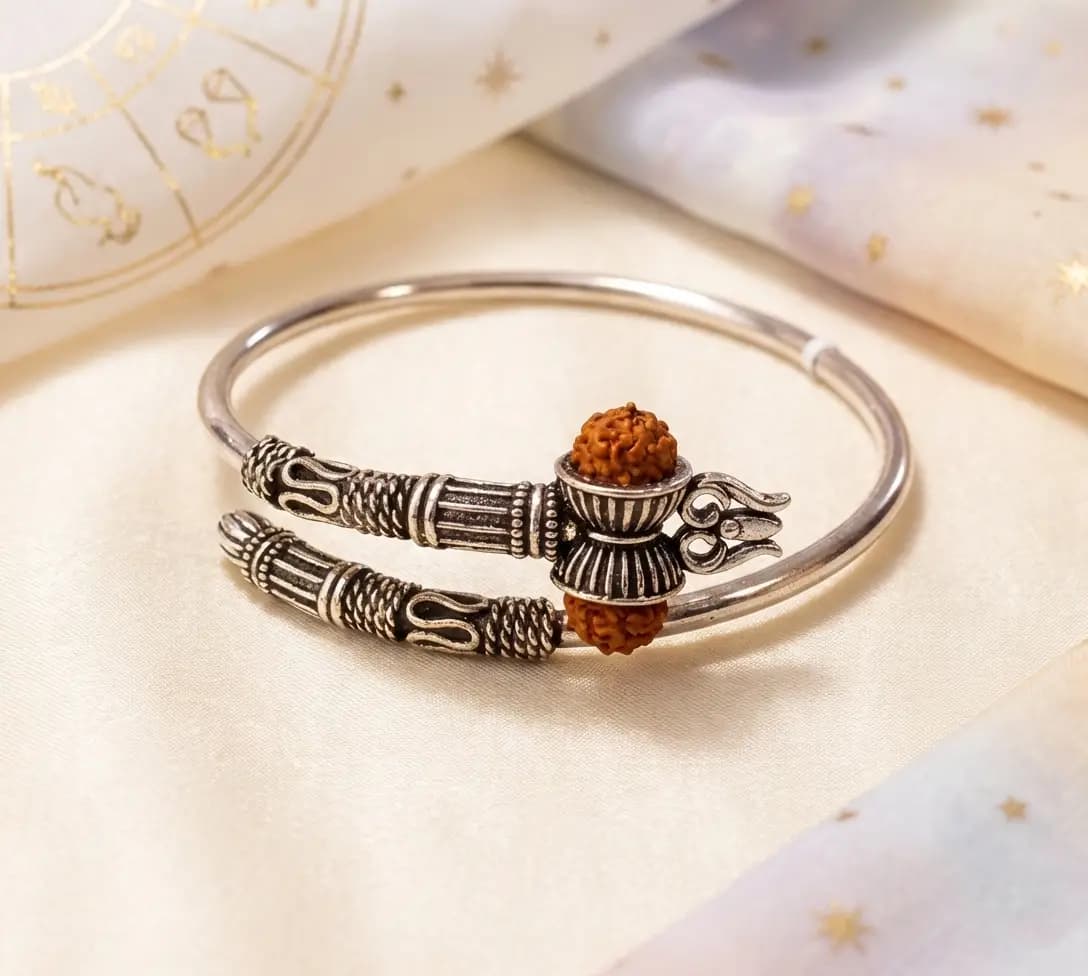 SHIV SURAKSHA KADA - Certified Original Rudraksha Bead